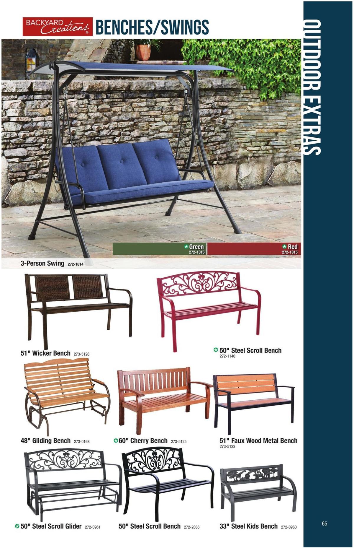 Menards Outdoor Living Catalog Weekly Ad from February 20