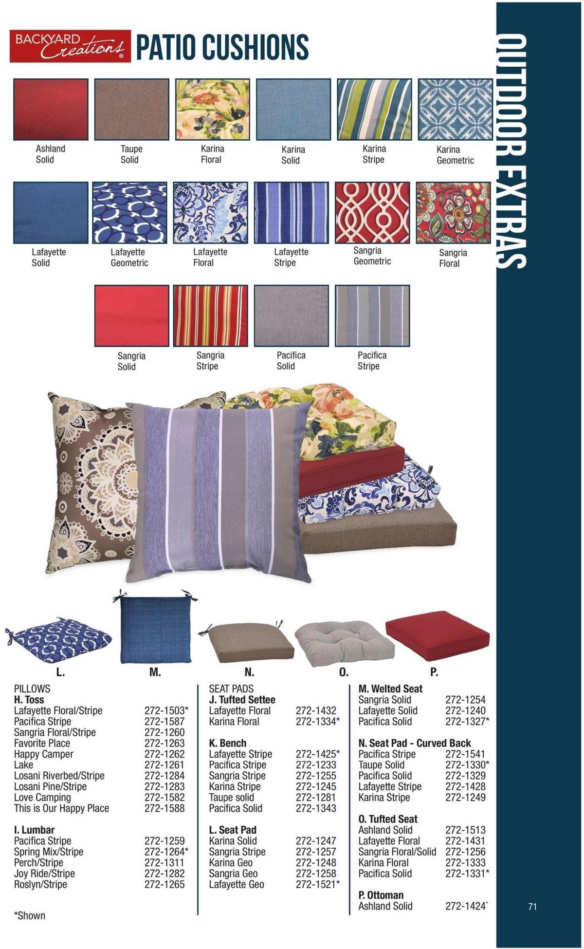 Menards Outdoor Living Catalog Weekly Ad from February 20