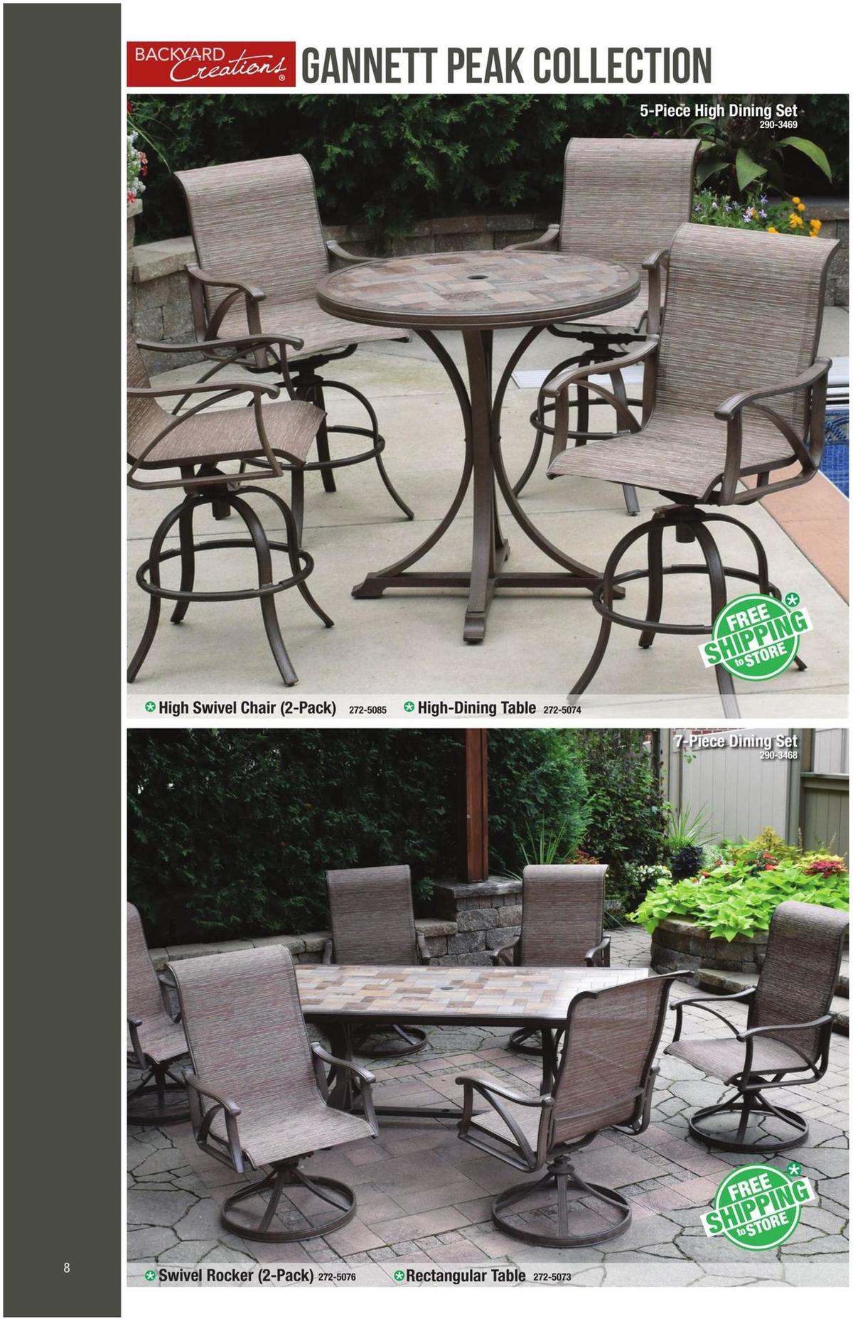 Menards Outdoor Living Catalog Weekly Ad from February 20