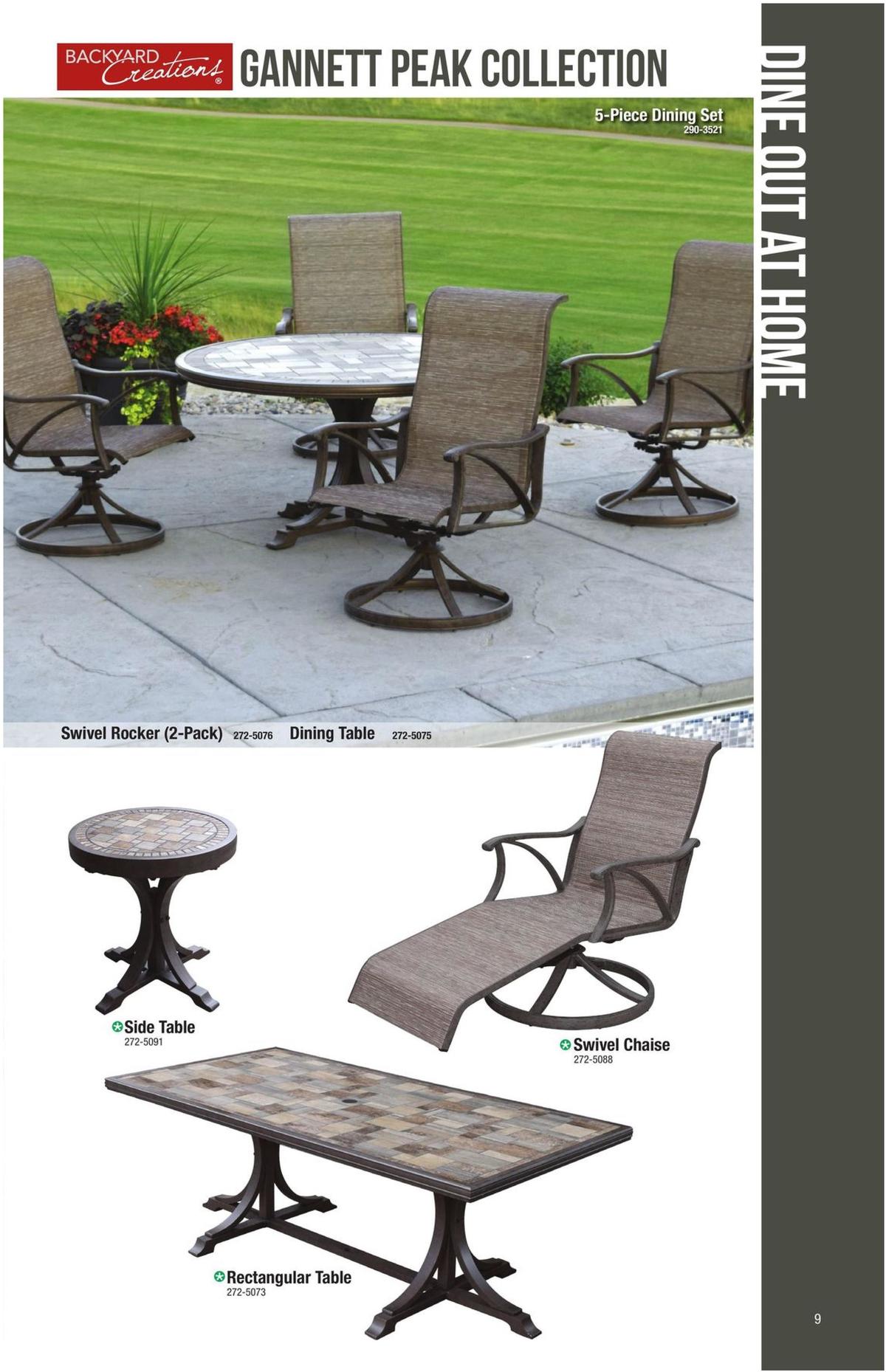 Menards Outdoor Living Catalog Weekly Ad from February 20