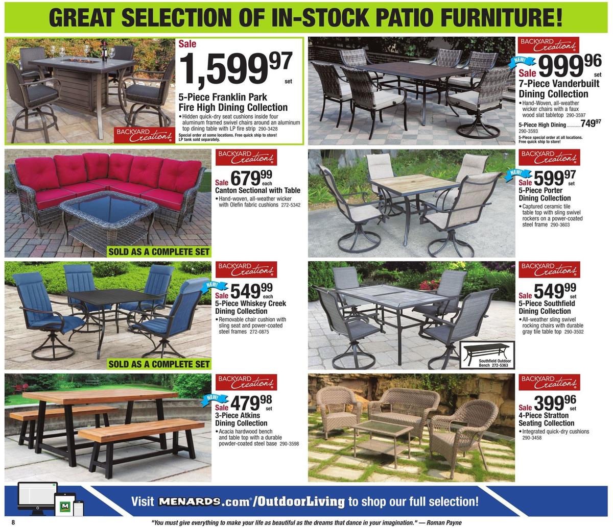 Menards Weekly Ad from March 8