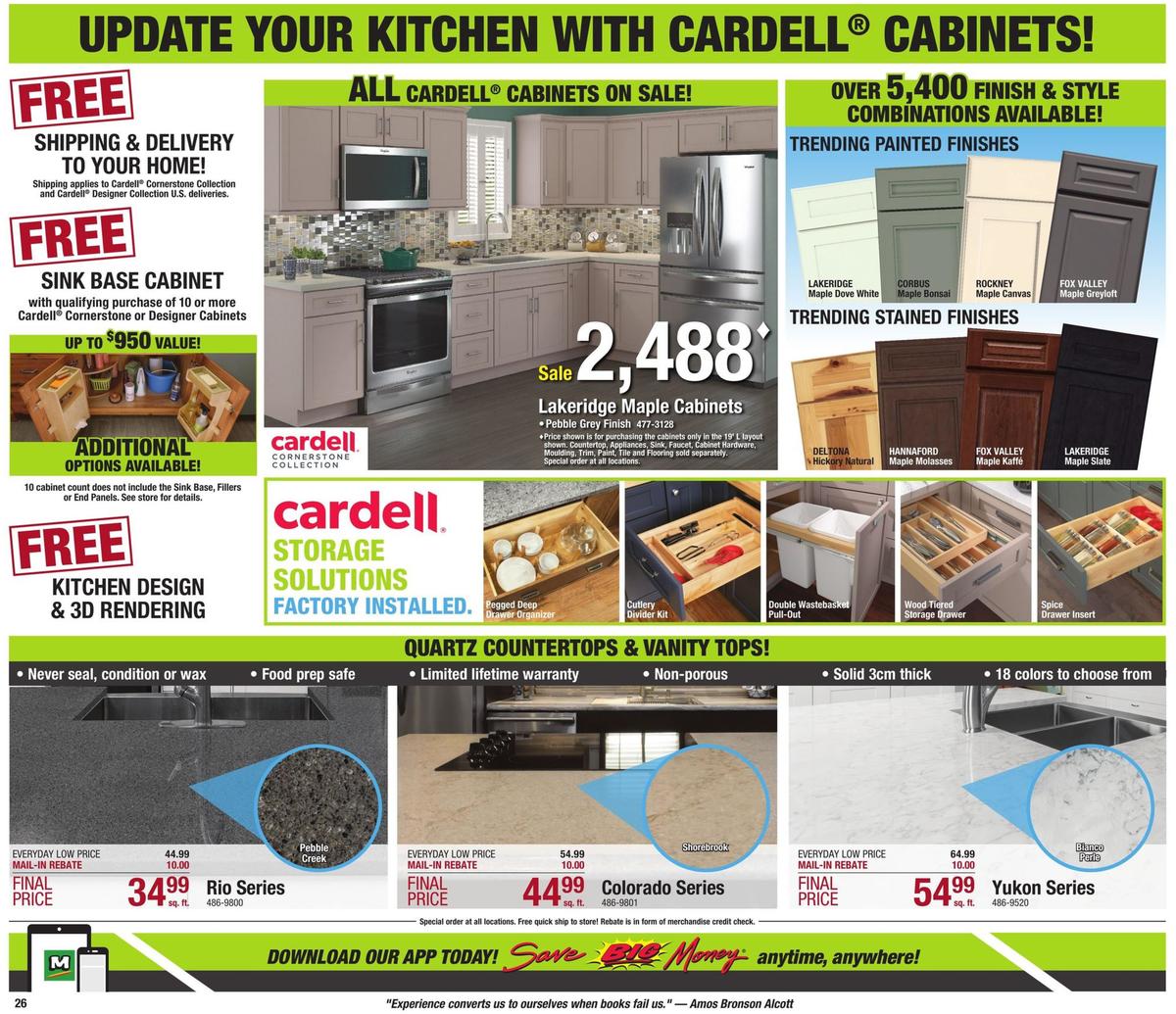 Menards Weekly Ad from March 8