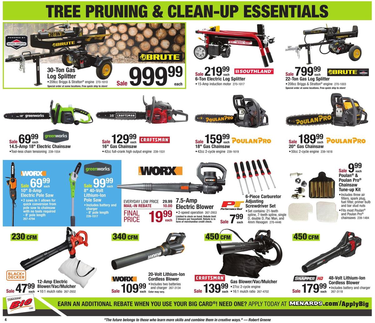 Menards Weekly Ad from March 8