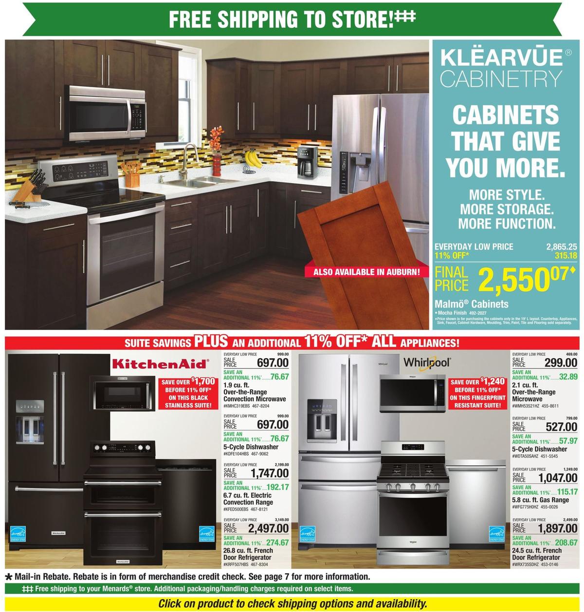 Menards Weekly Ad from March 22