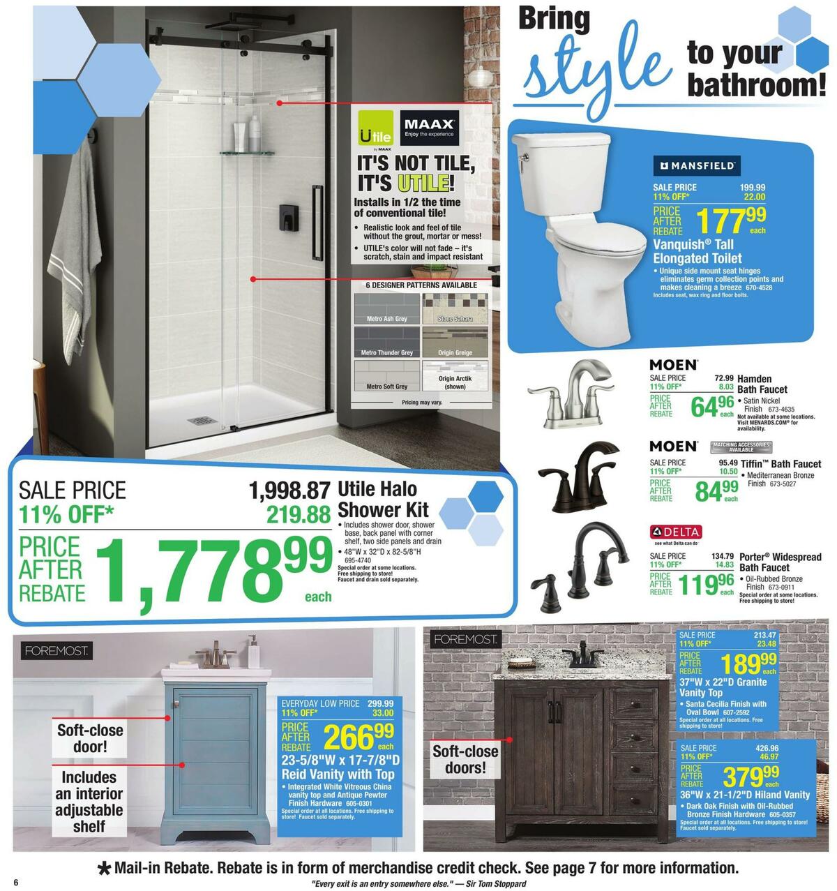 Menards Weekly Ad from July 5