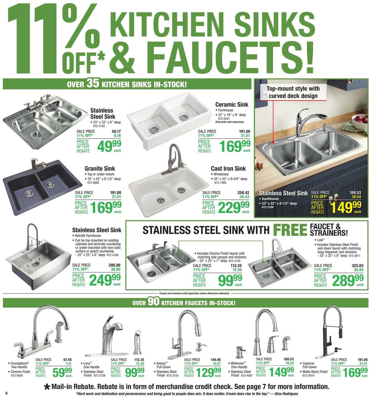 Menards Weekly Ad from October 11