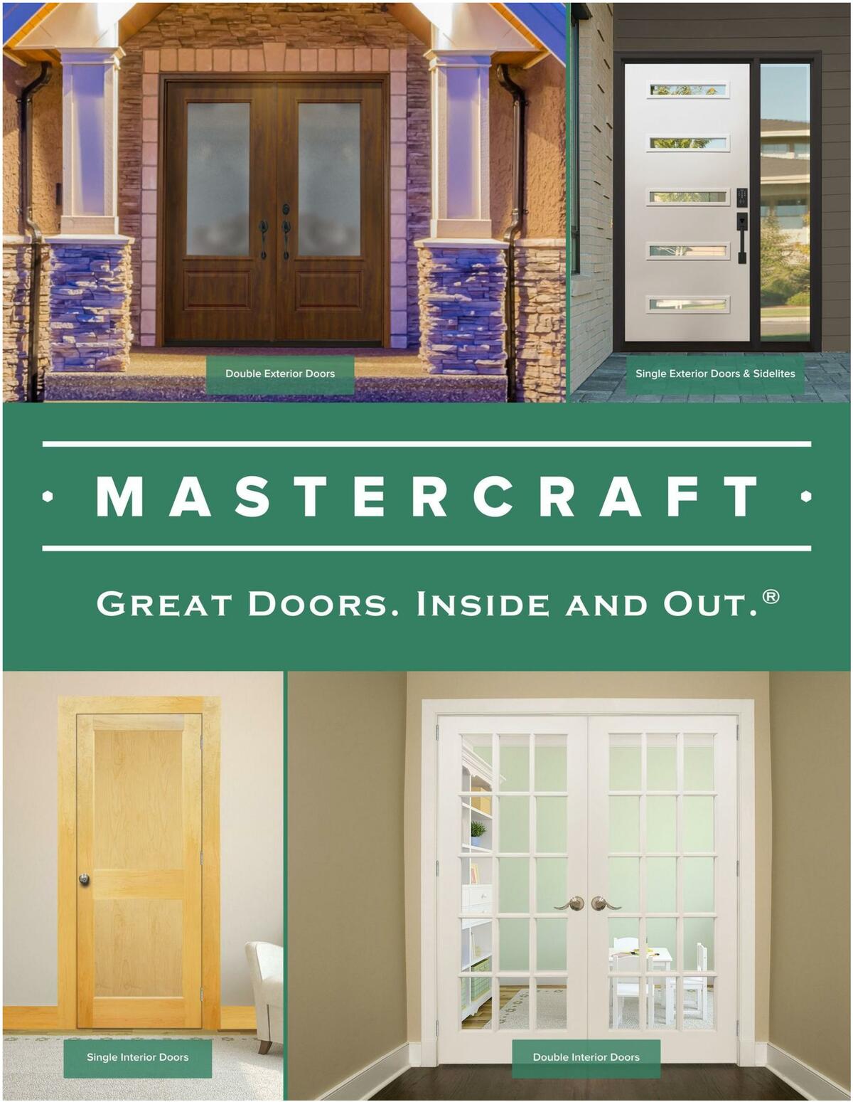 Menards MASTERCRAFT Exterior Doors Weekly Ad from June 14