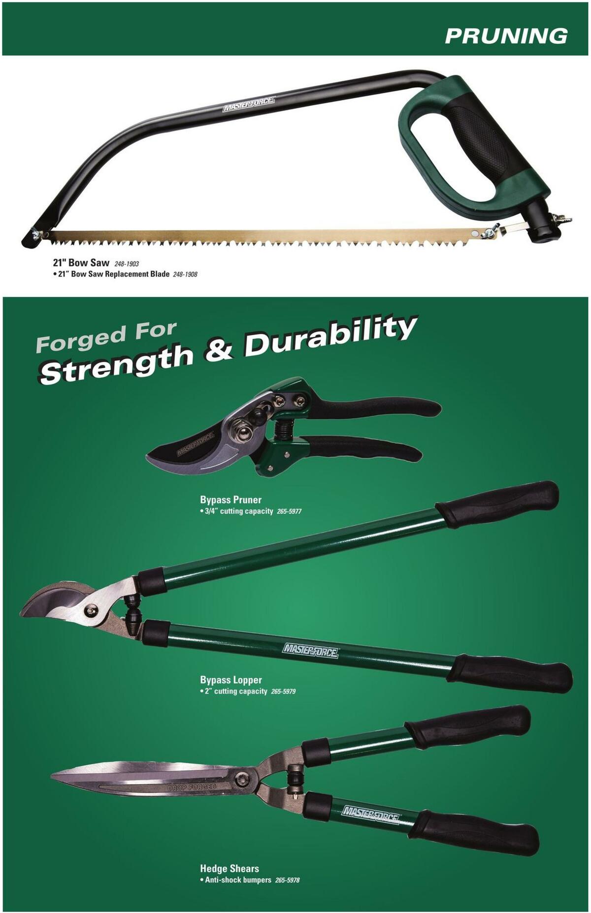 Menards Masterforce Tools Weekly Ad from November 22