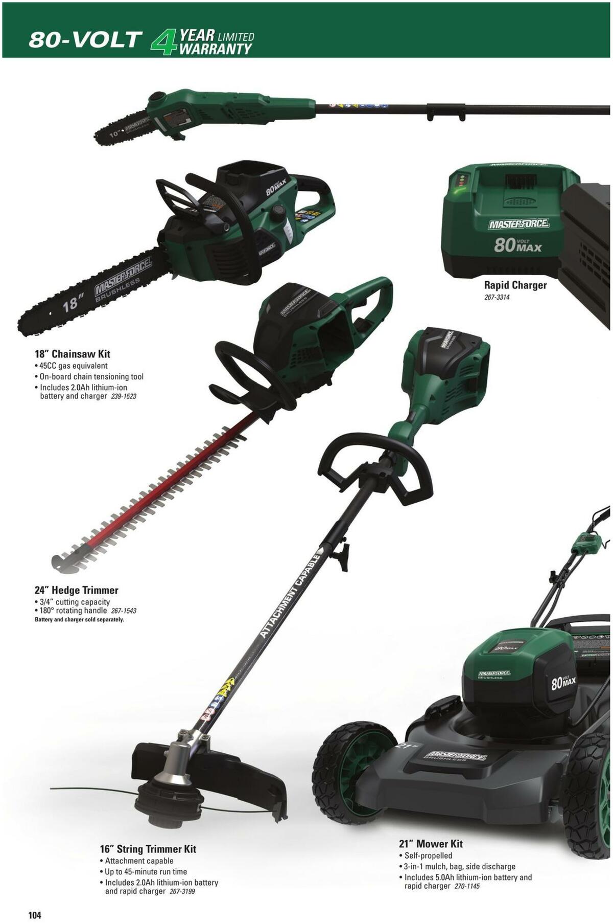 Menards Masterforce Tools Weekly Ad from November 22