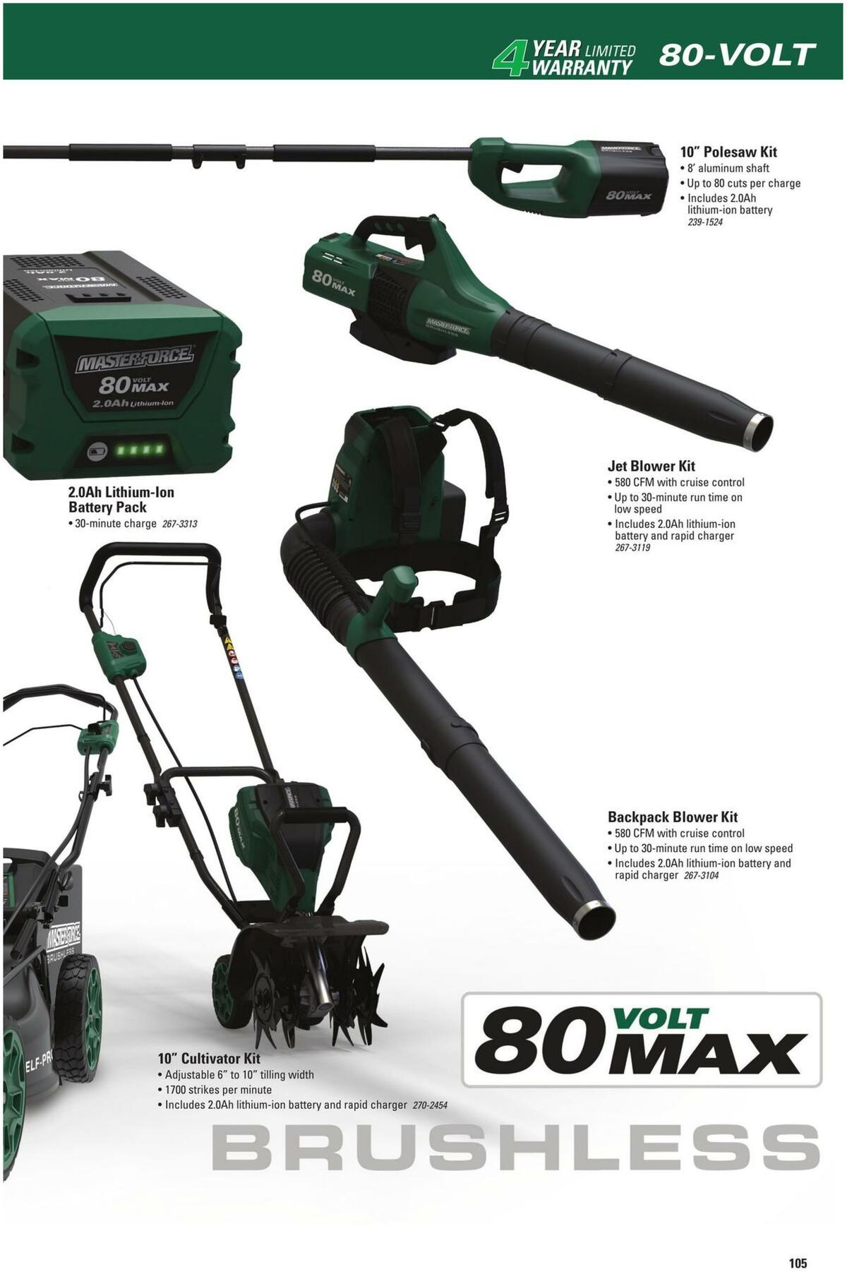 Menards Masterforce Tools Weekly Ad from November 22