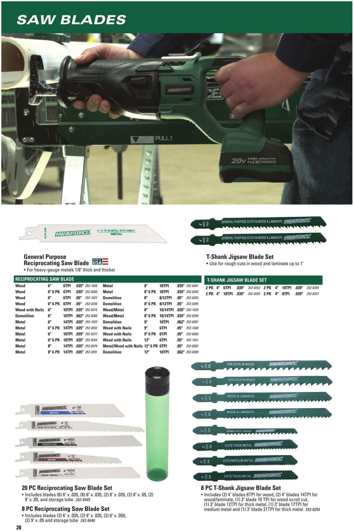 Menards Masterforce Tools Weekly Ad from November 22