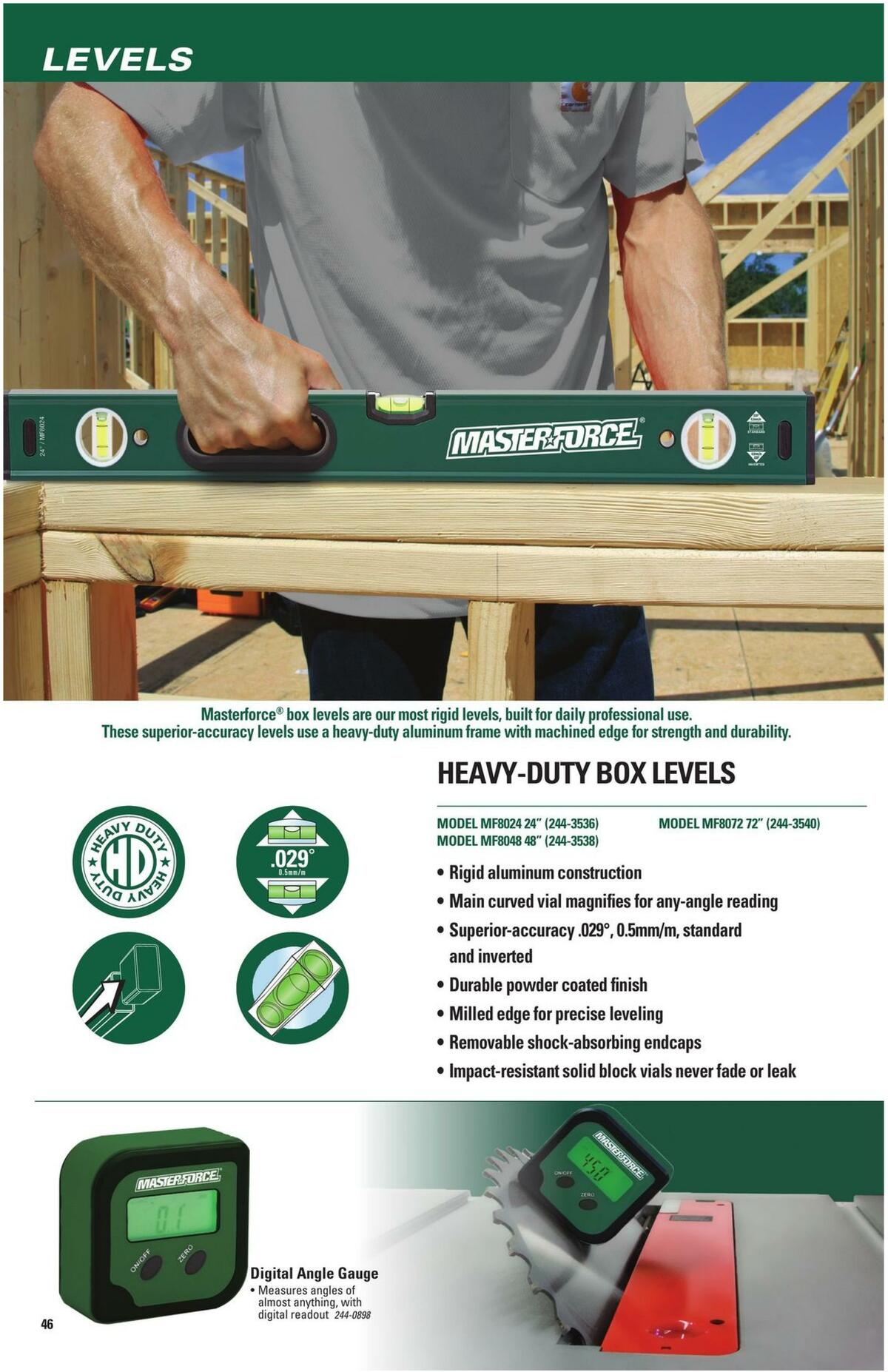 Menards Masterforce Tools Weekly Ad from November 22