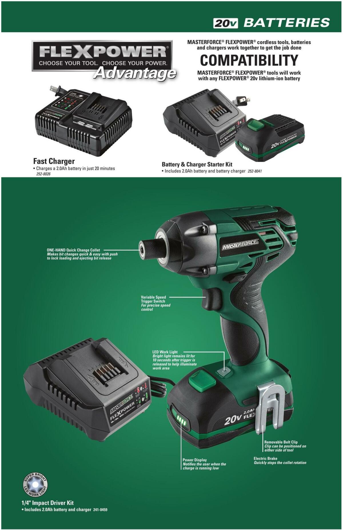 Menards Masterforce Tools Weekly Ad from November 22