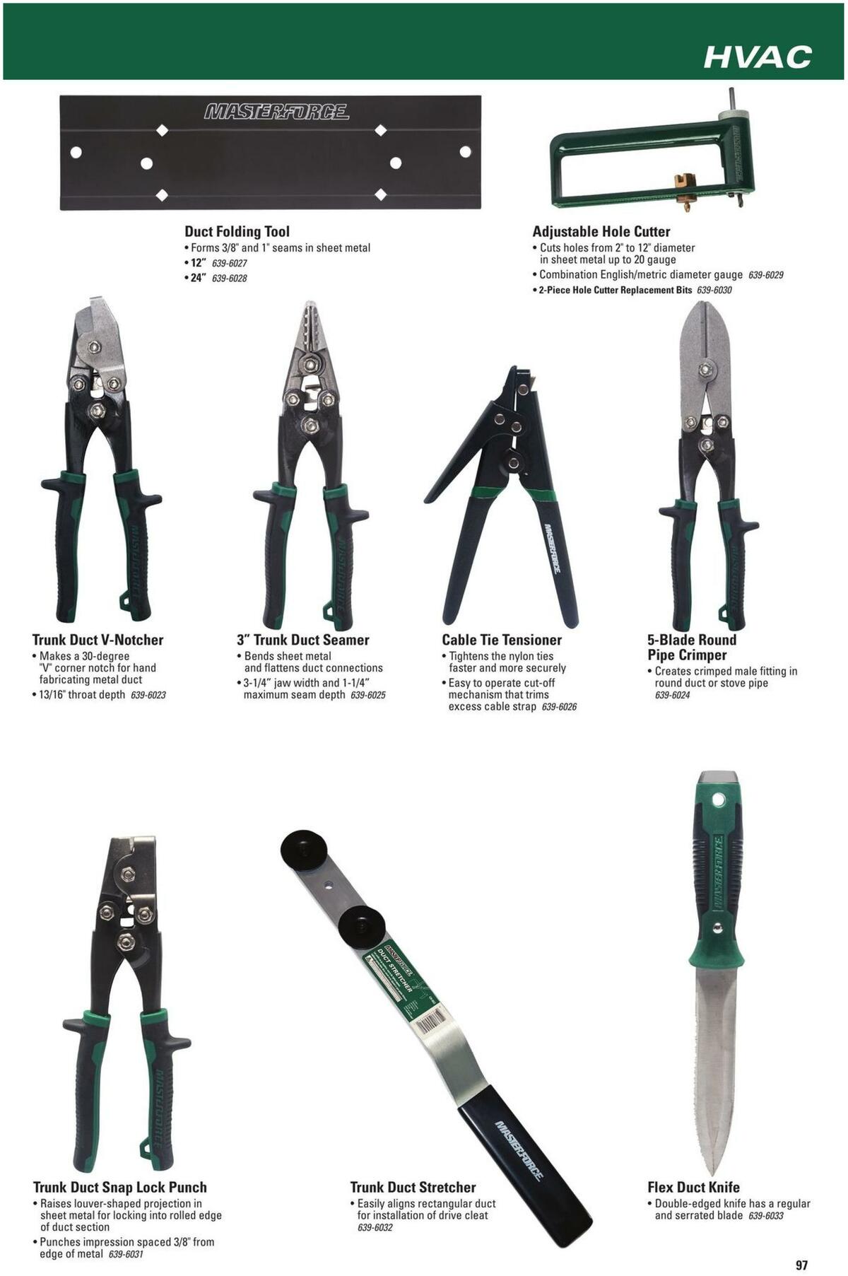 Menards Masterforce Tools Weekly Ad from November 22