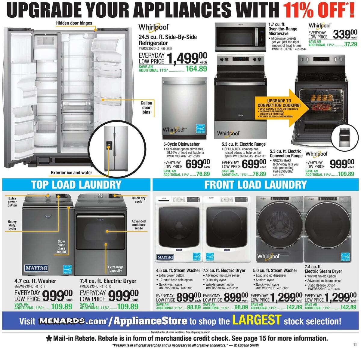 Menards Weekly Ad from February 28