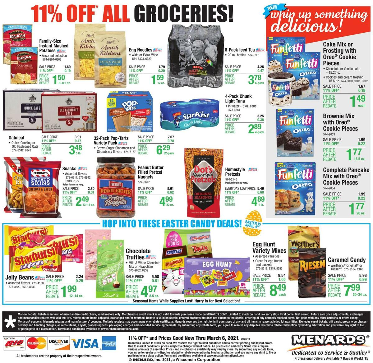 Menards Weekly Ad from February 28