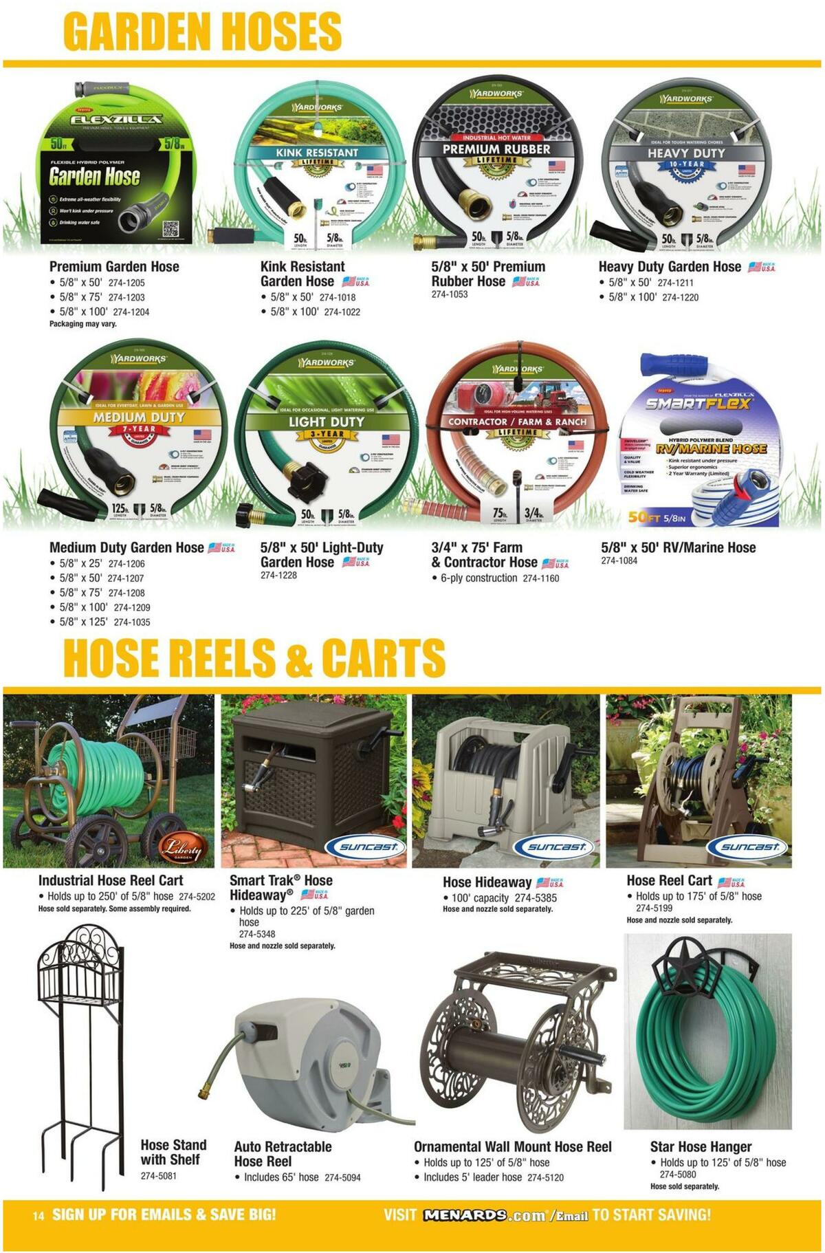 Menards Lawn & Garden Catalog Weekly Ad from March 22