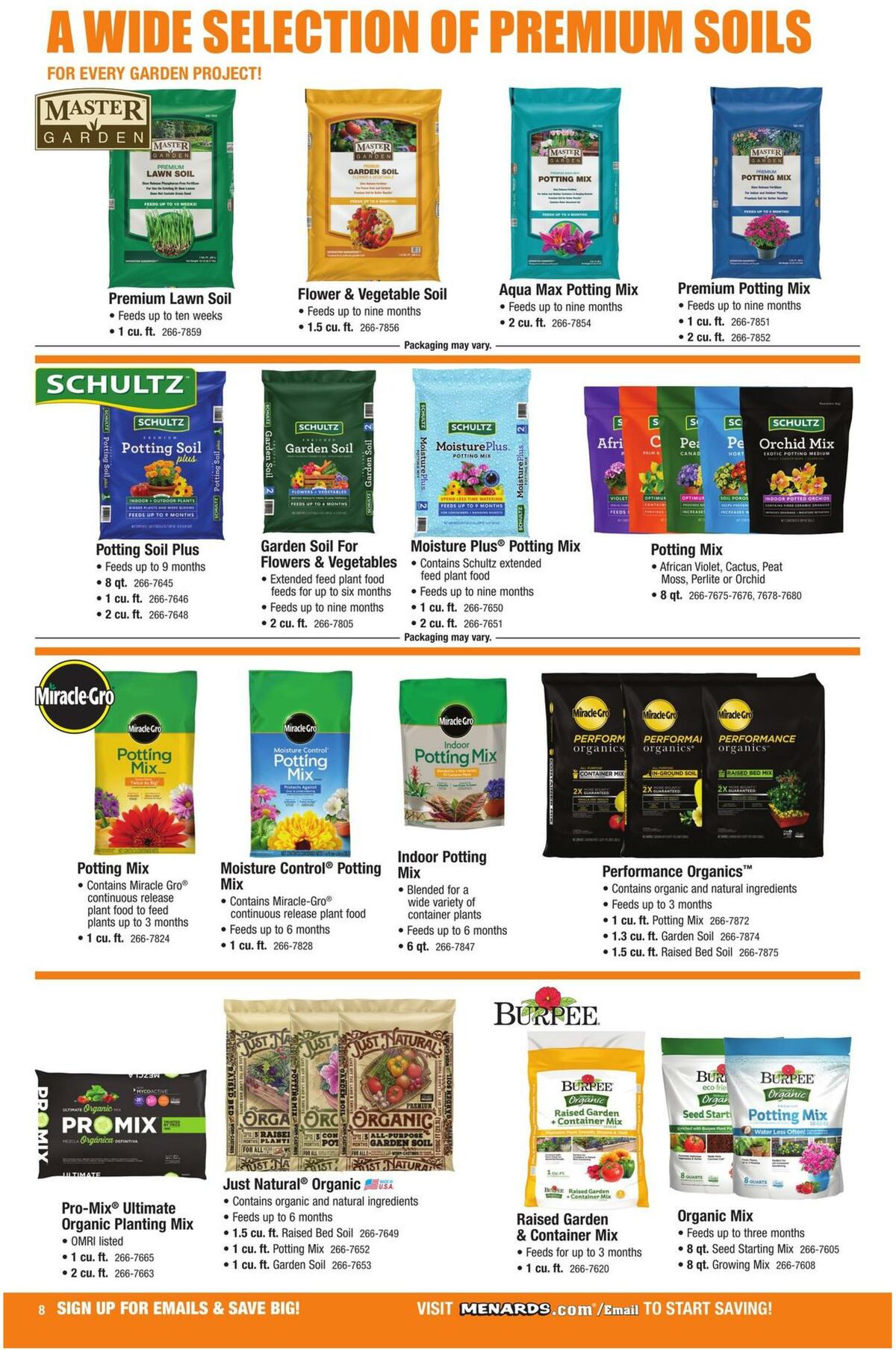 Menards Lawn & Garden Catalog Weekly Ad from March 22