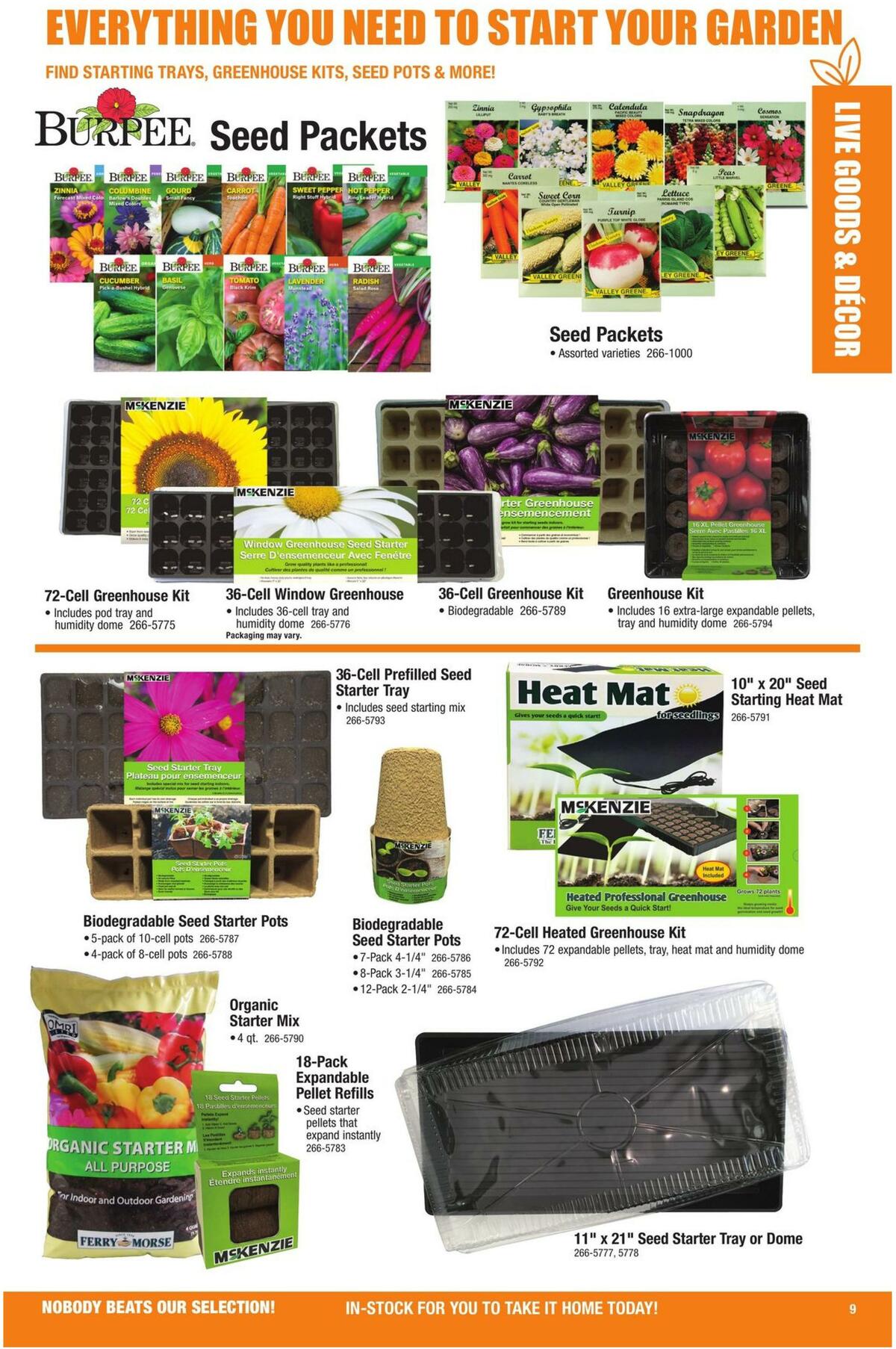 Menards Lawn & Garden Catalog Weekly Ad from March 22