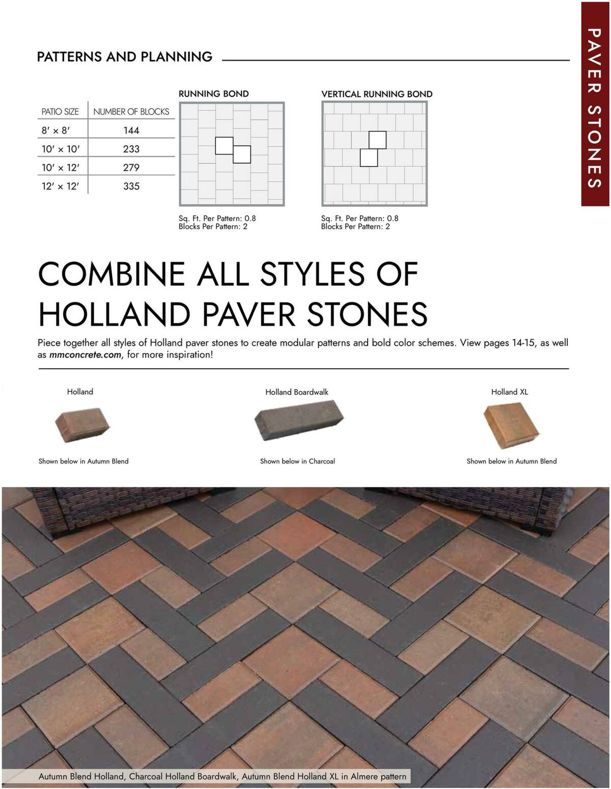 Menards Landscape Concrete Block Catalog Weekly Ad from March 15