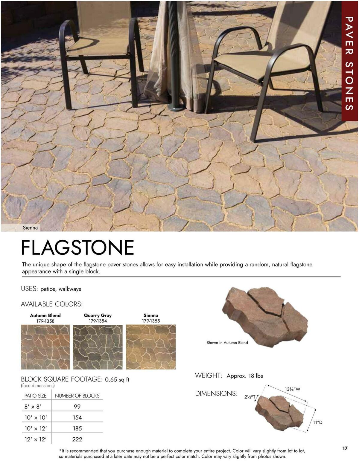 Menards Landscape Concrete Block Catalog Weekly Ad from March 15