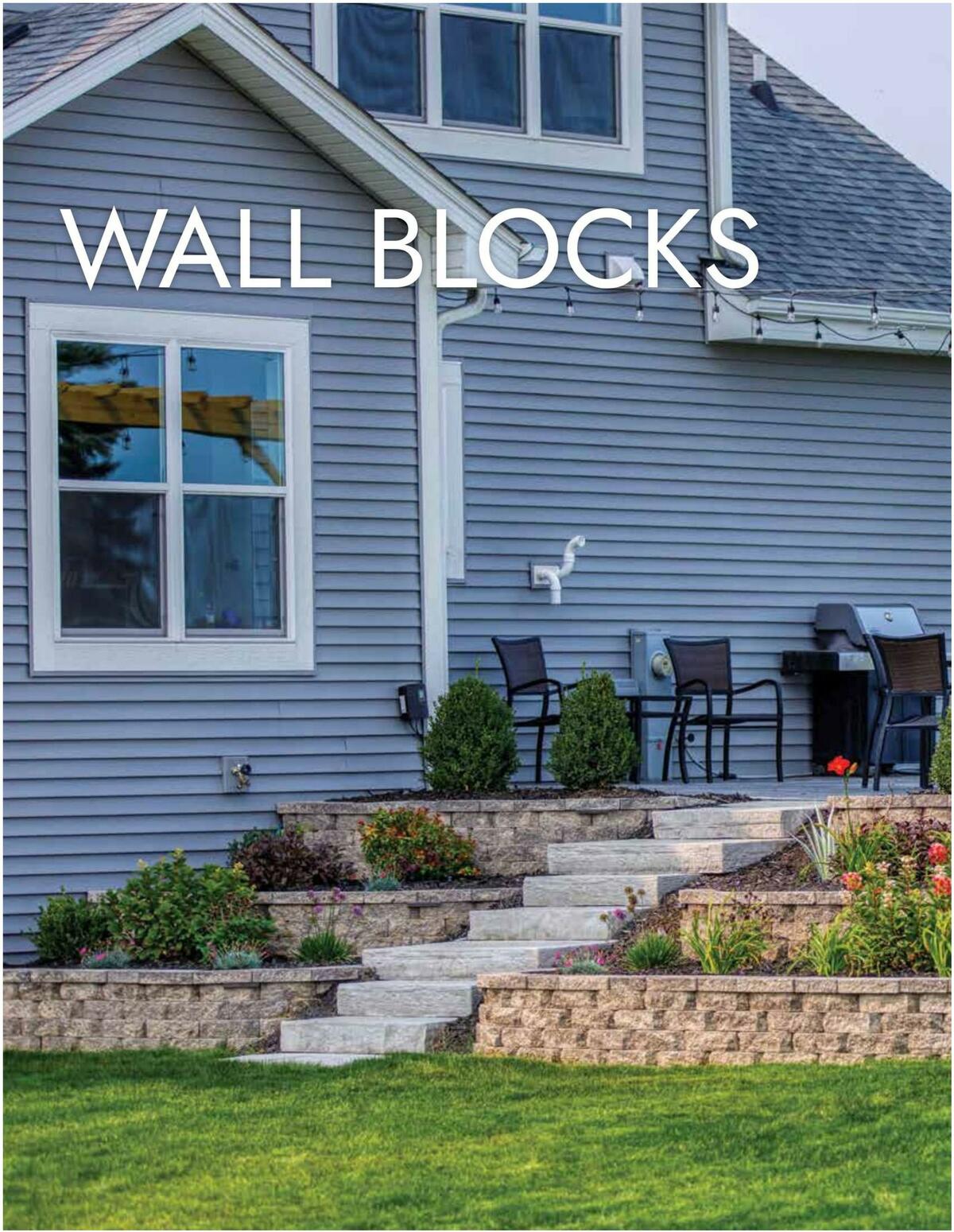 Menards Landscape Concrete Block Catalog Weekly Ad from March 15