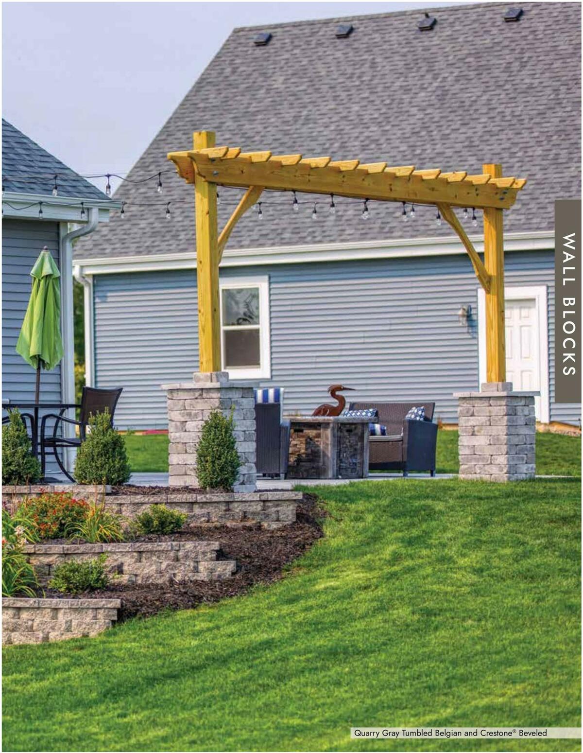 Menards Landscape Concrete Block Catalog Weekly Ad from March 15