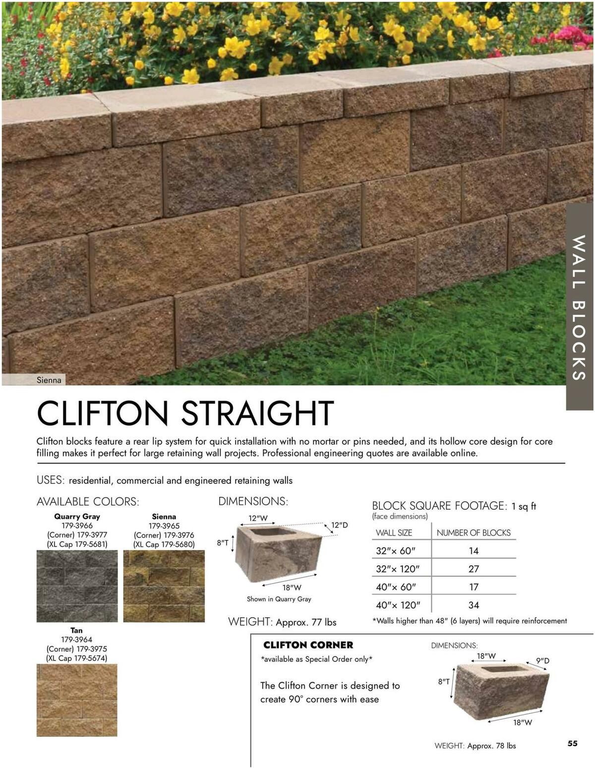 Menards Landscape Concrete Block Catalog Weekly Ad from March 15