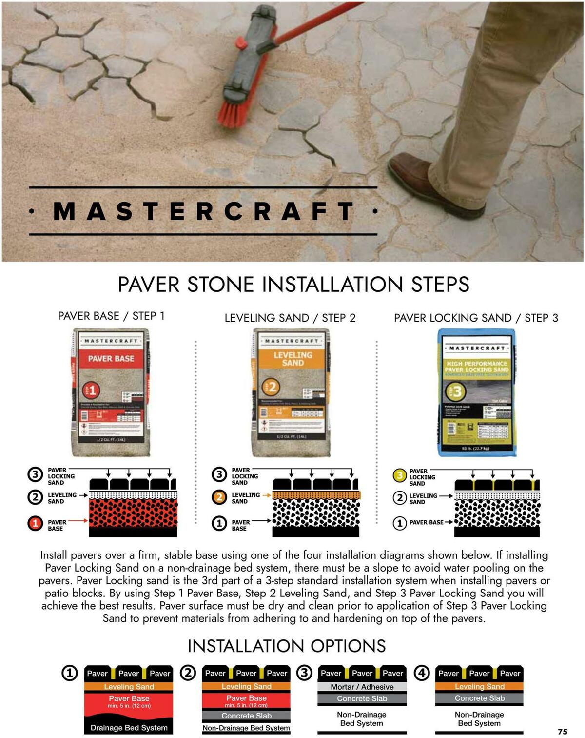 Menards Landscape Concrete Block Catalog Weekly Ad from March 15