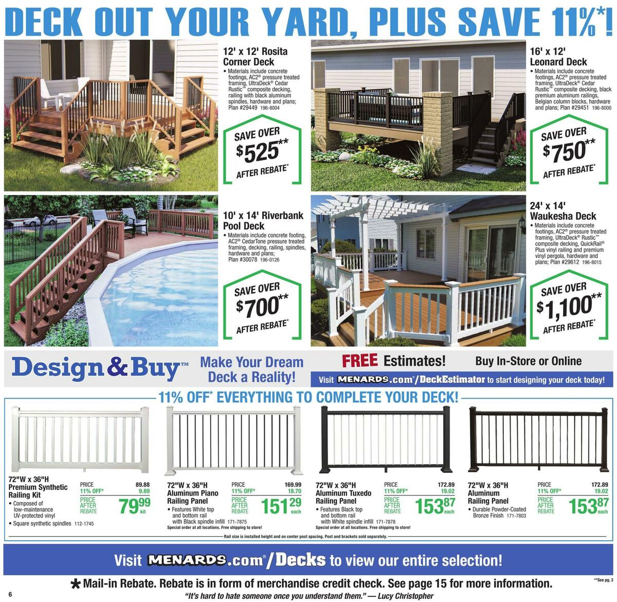 Menards Weekly Ad from June 10