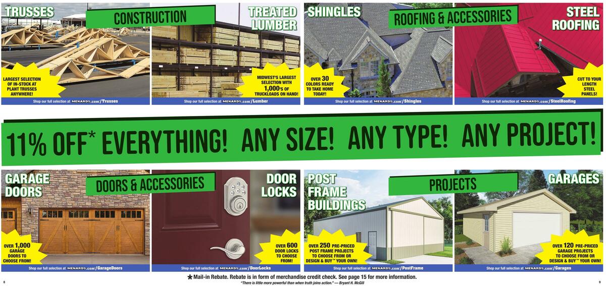 Menards Weekly Ad from June 17