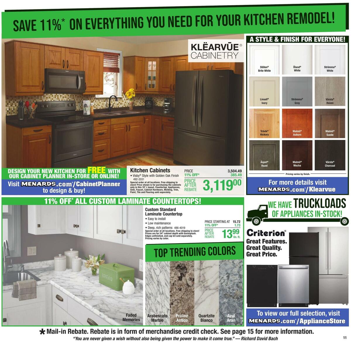 Menards Weekly Ad from June 17