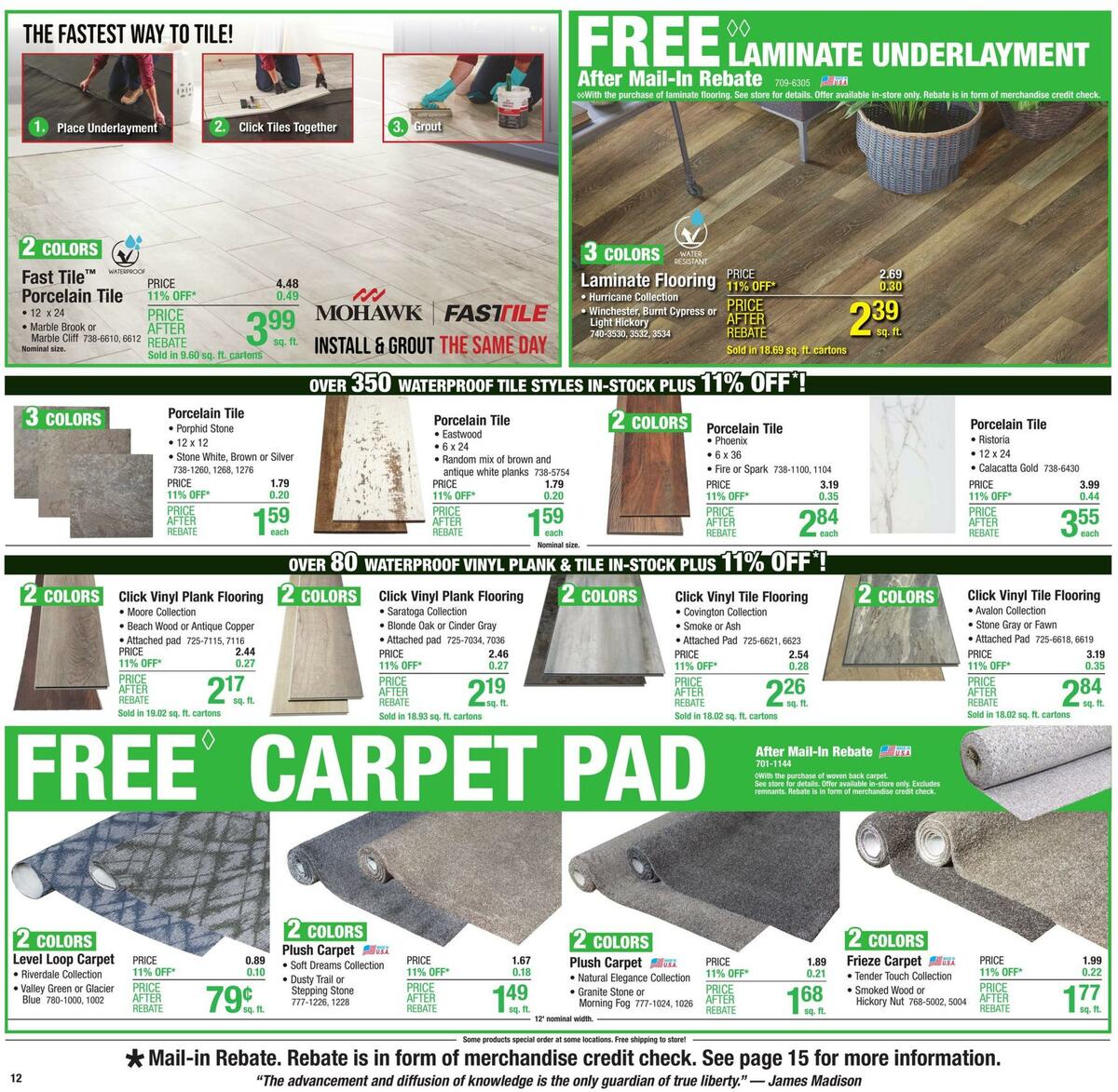 Menards Weekly Ad from June 17