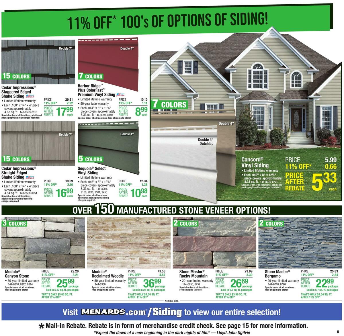 Menards Weekly Ad from June 17