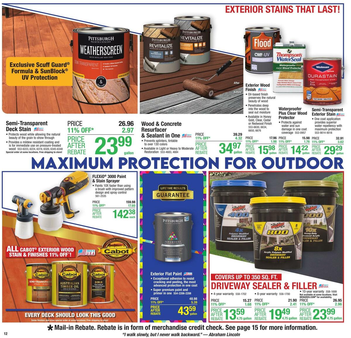 Menards Weekly Ad from June 24