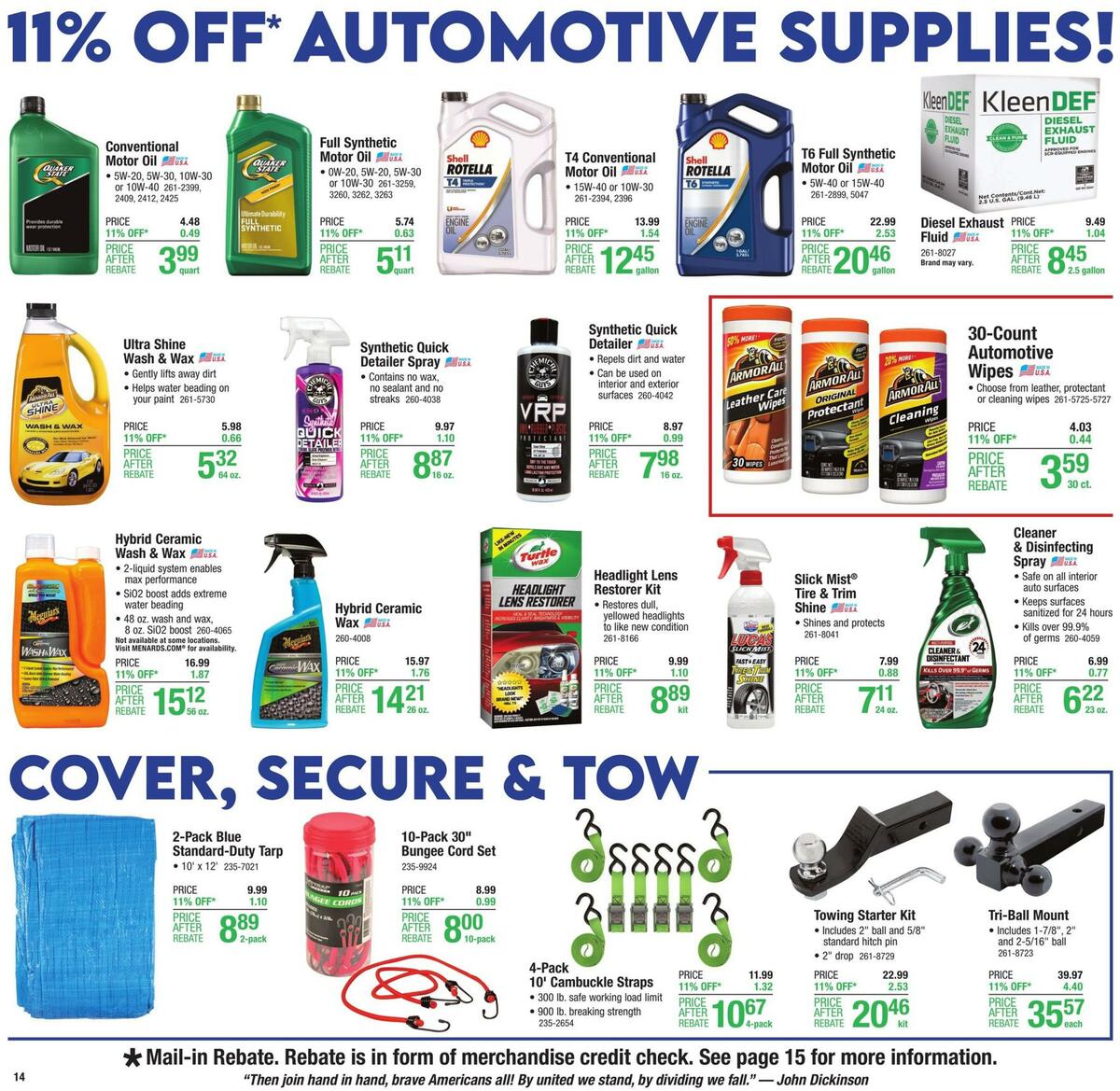 Menards Weekly Ad from June 24