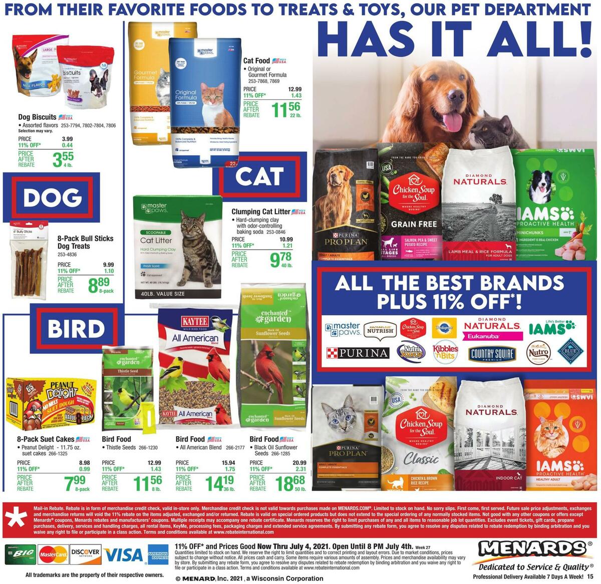 Menards Weekly Ad from June 24