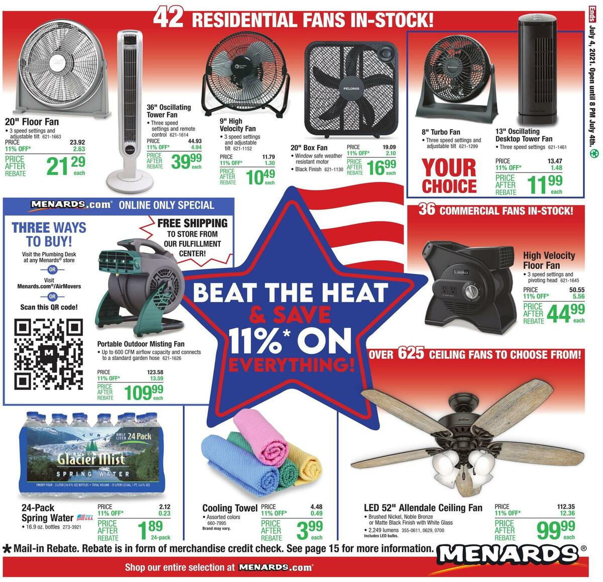 Menards Weekly Ad from June 24