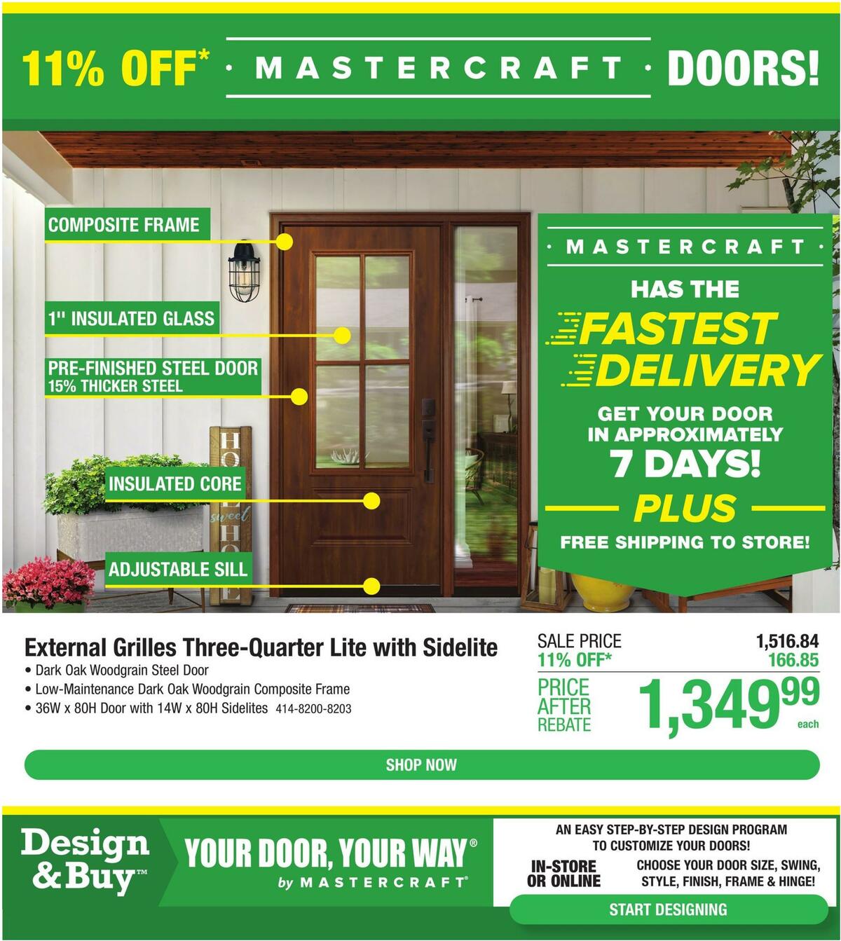 Menards Weekly Ad from October 7