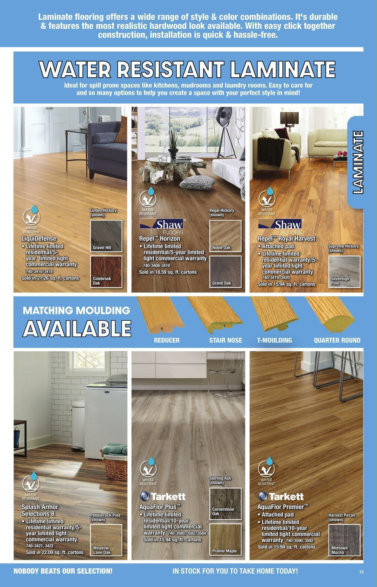 Menards Flooring Catalog Weekly Ad from November 1