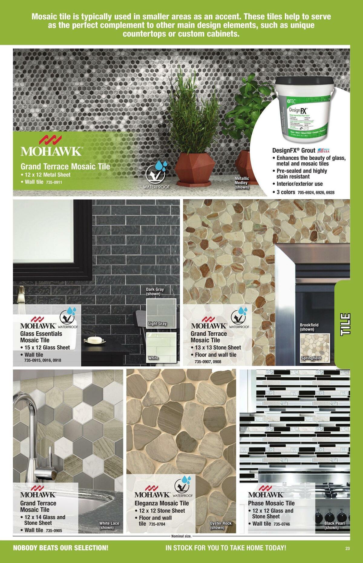 Menards Flooring Catalog Weekly Ad from November 1