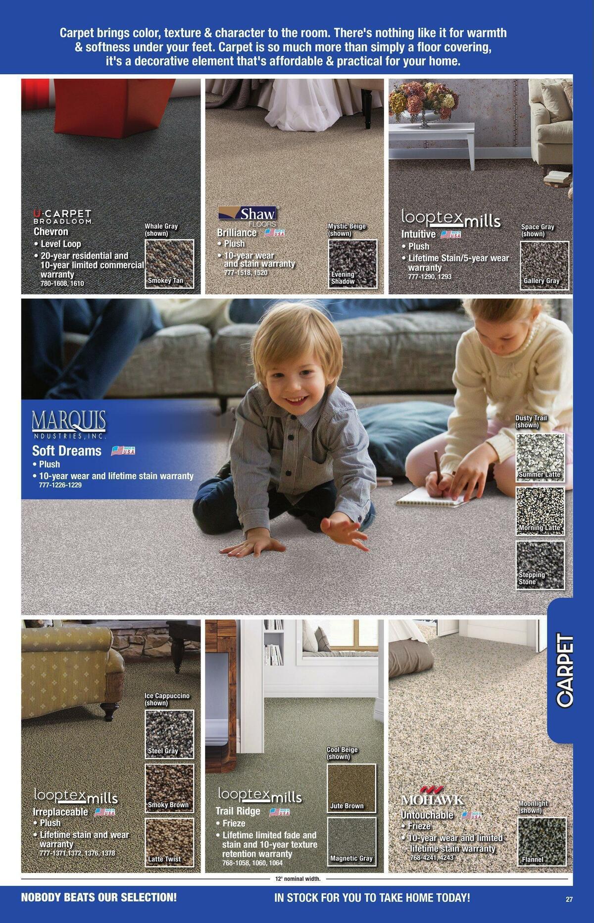 Menards Flooring Catalog Weekly Ad from November 1