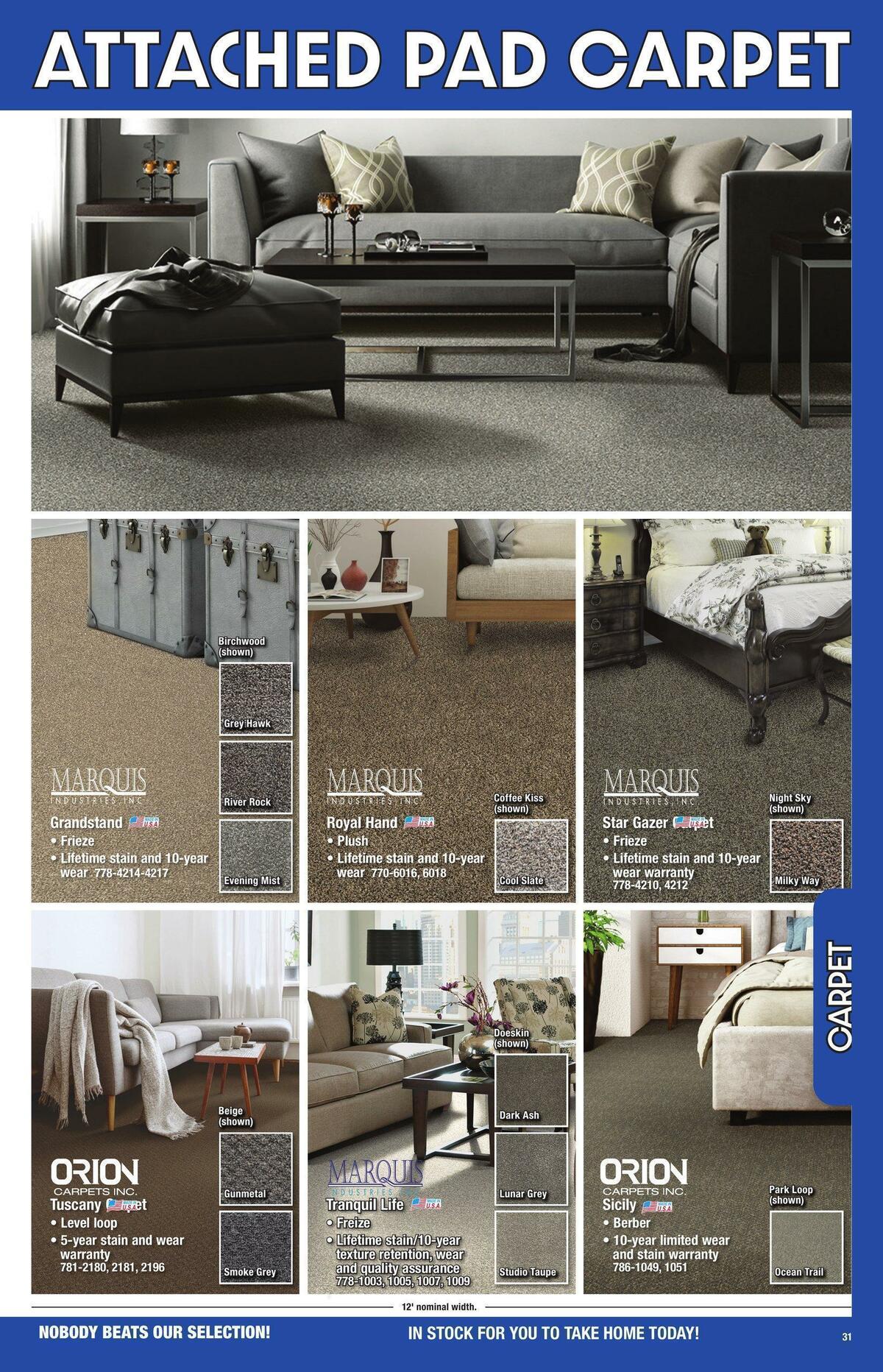 Menards Flooring Catalog Weekly Ad from November 1