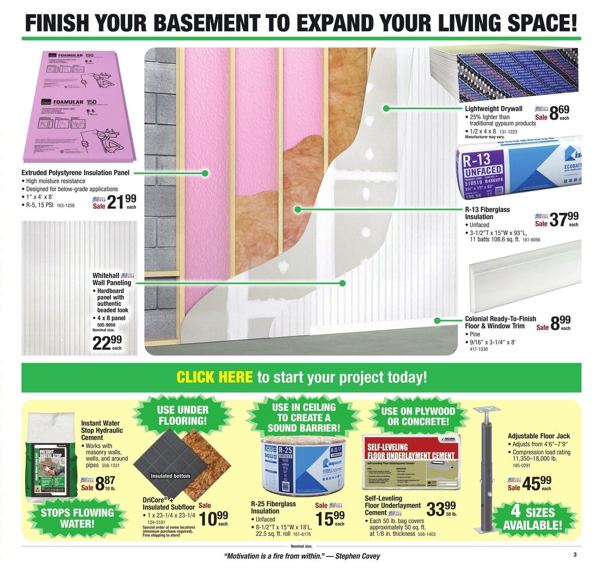 Menards Weekly Ad from January 15