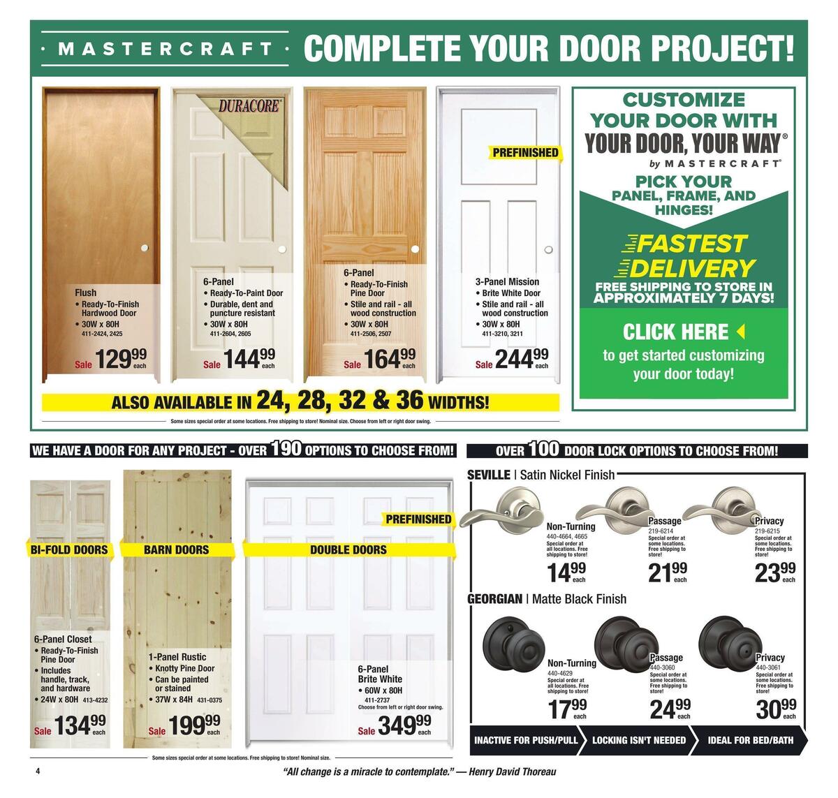 Menards Weekly Ad from January 15