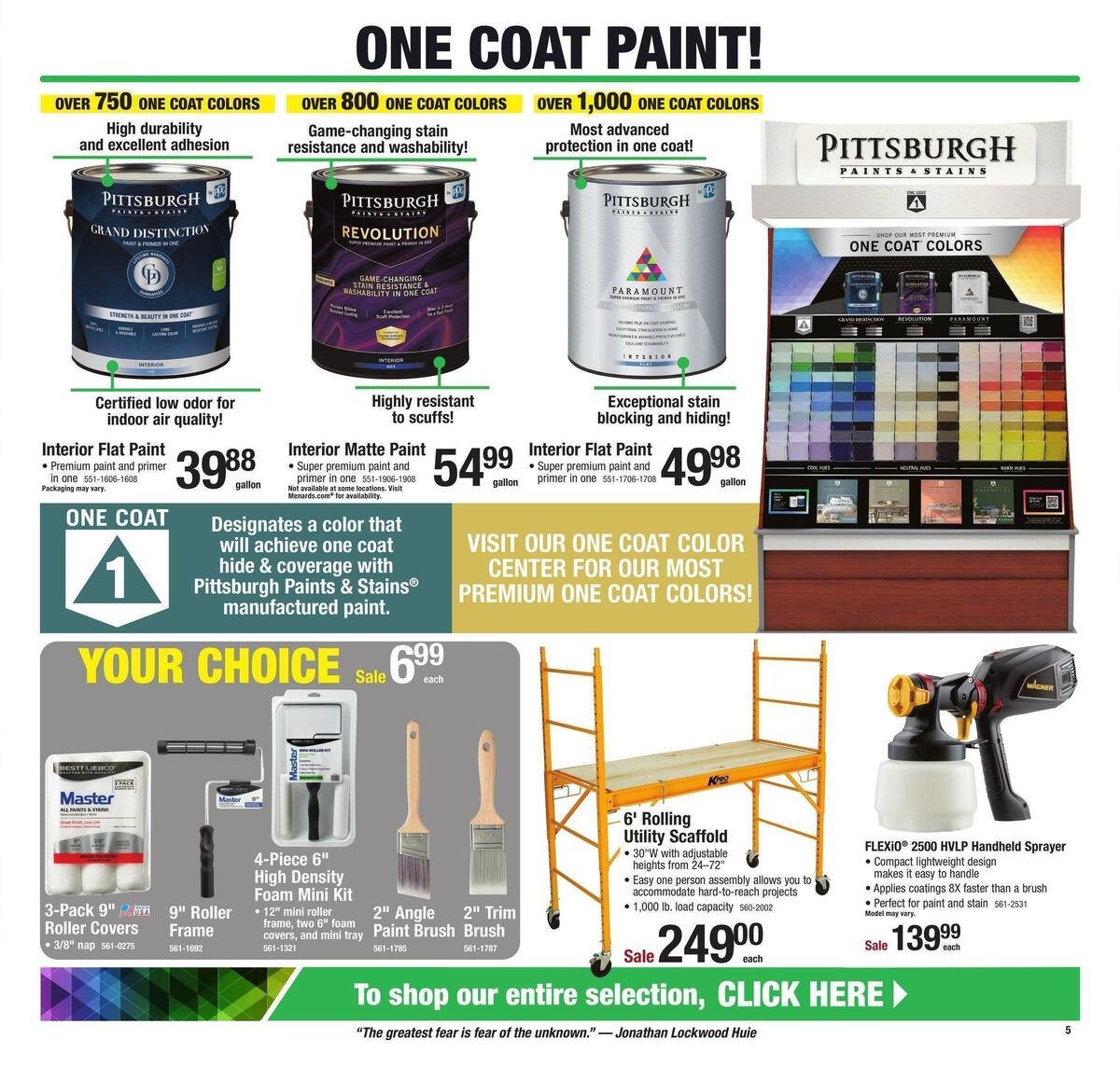 Menards Weekly Ad from January 15