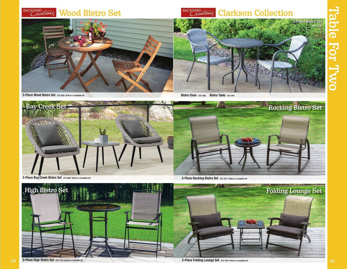 Menards Outdoor Living 2023 Weekly Ad from February 14