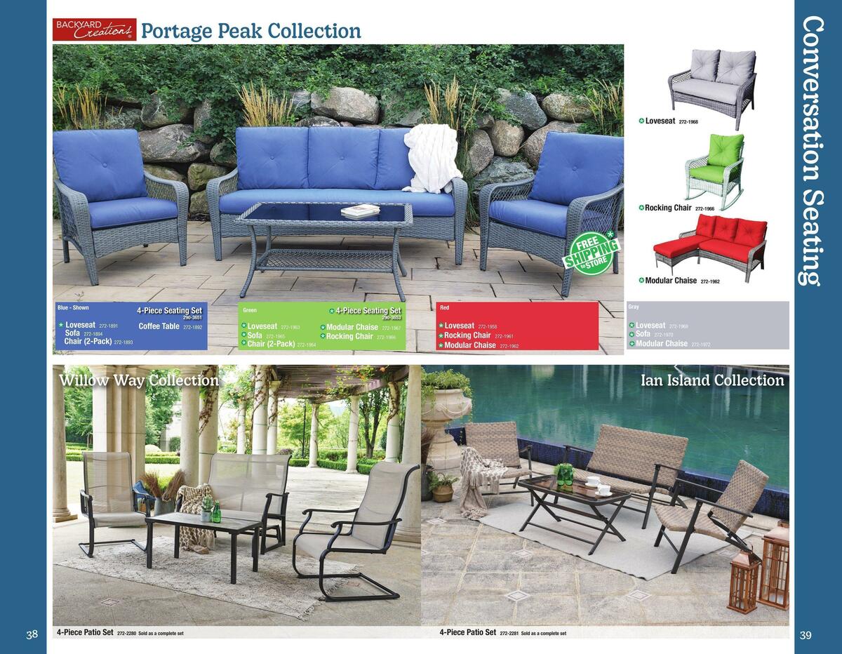 Menards Outdoor Living 2023 Weekly Ad from February 14