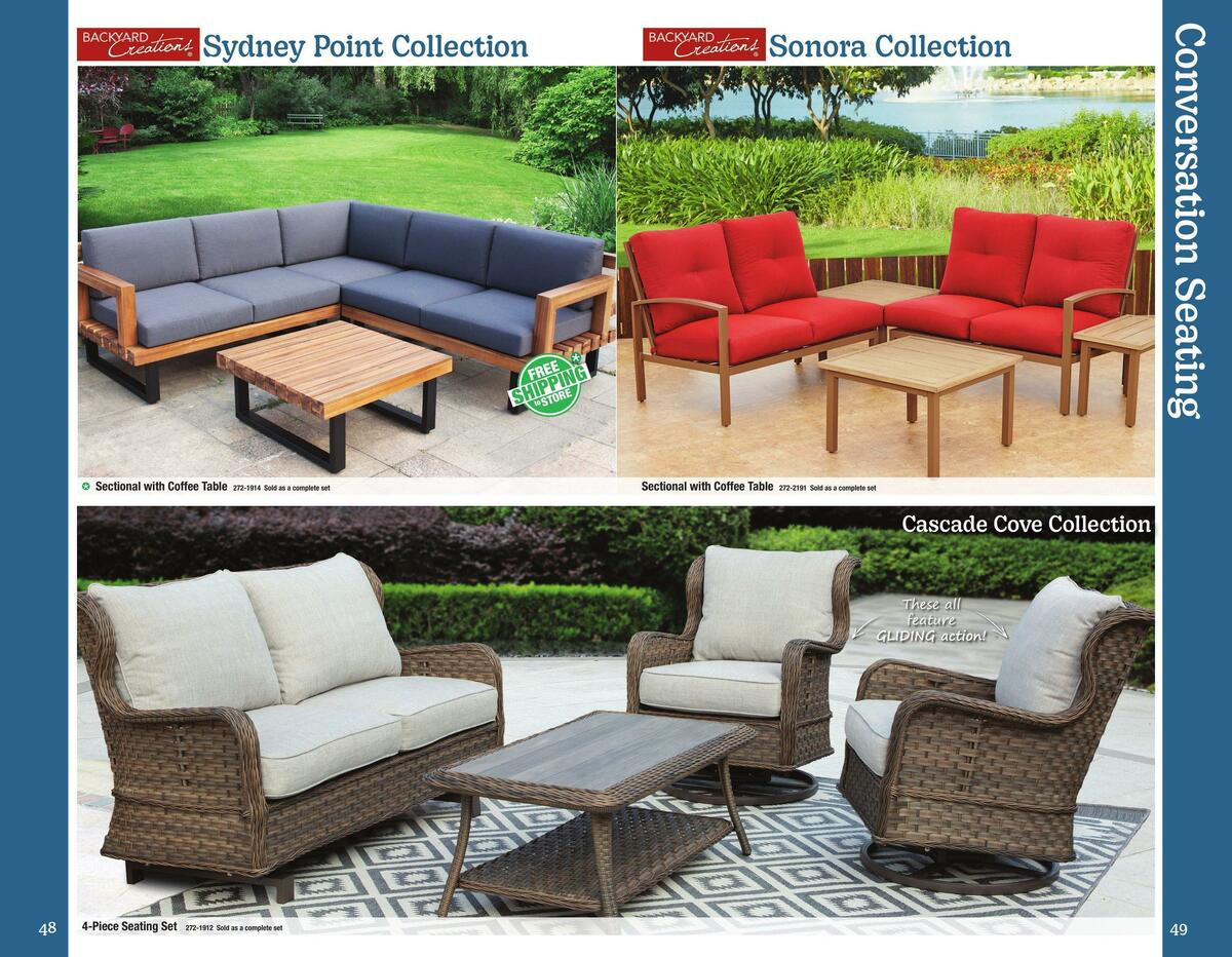 Menards Outdoor Living 2023 Weekly Ad from February 14