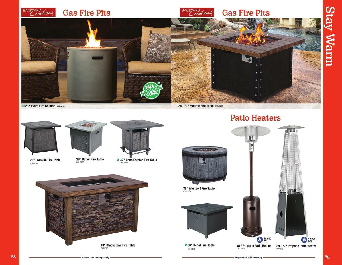 Menards Outdoor Living 2023 Weekly Ad from February 14